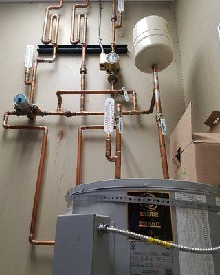 Commercial Water Heater Install