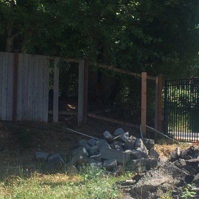 Meridian Greens Village Manager: Denise Ras. Broken fencing goes unrepaired for months.