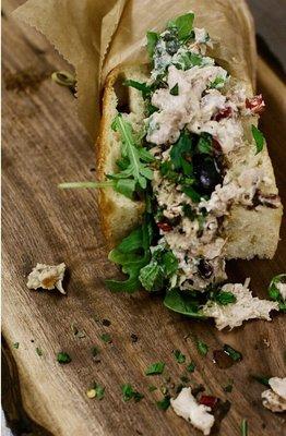 Roasted Free Range Chicken Salad Sammy