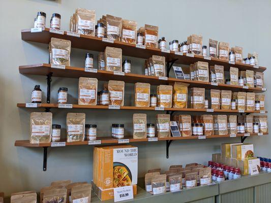 Spices at Savory Spice Shop, Charlotte