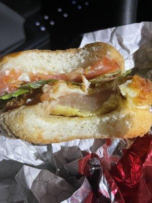 Raw Classic Chicken Sandwich