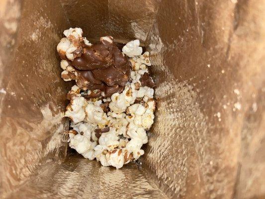 Chocolate caramel popcorn