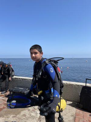 Listening closely to the dive plan