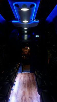 Executive sprinter inside