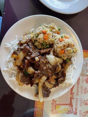 Mongolian Beef Lunch Special