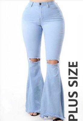 Plus Size Bell Bottoms