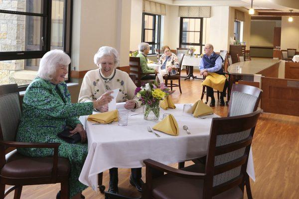 Assisted Living Dining Area