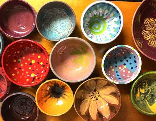 You'll be amazed at what you're able to create with our Paint-Your-Own ceramics!