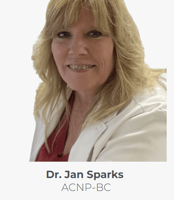 Dr. Jan Sparks with Good Health Associates.