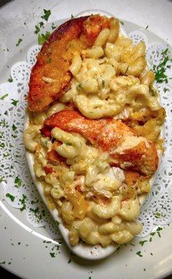 Lobster Mac & Cheese is a must try around here!