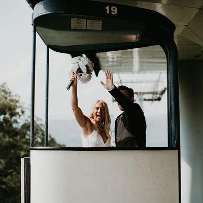 documentary wedding photo