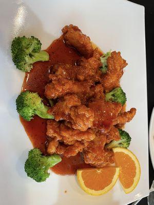 Orange chicken