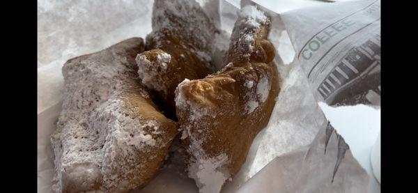 Hot beignets yummm