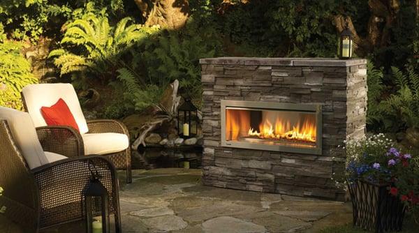 Outdoor fireplaces are so warm and inviting - let Orange County BBQ & Fireplace show you the many to choose from!