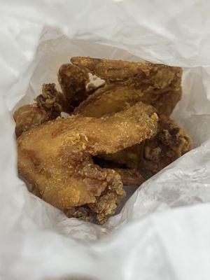 A1. Three Piece Fried Chicken Wings