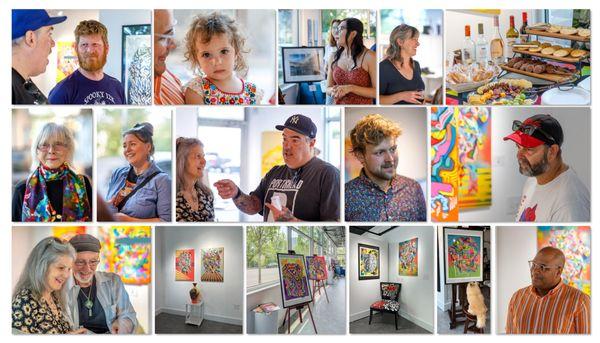 Rich Hall Solo Exhibition Opening Reception