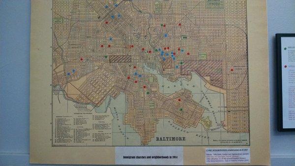 B.I.M. Immigrant Churches and Neighborhoods 1914