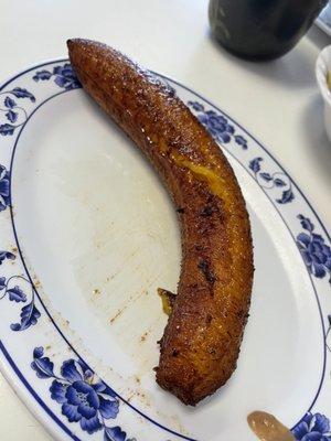 Plátano frito (fried plantains)