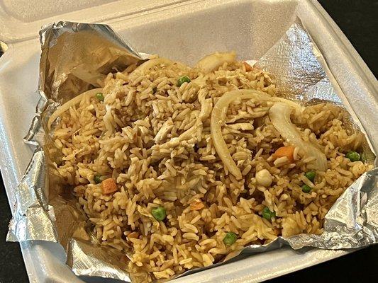 Thai Fried Rice with Chicken