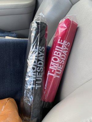 Free T-Mobile Tuesday umbrellas!