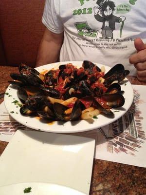 Mussels fra diavolo