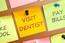 Make appointment with dentist