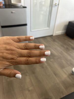 Manicure with gel