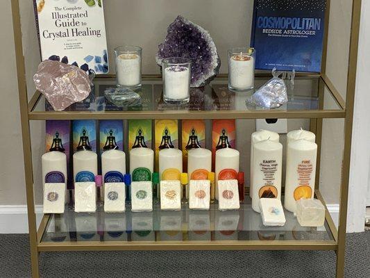 Botanica Supplies candles crystals chakra healing bath salts oils senses  soaps etc