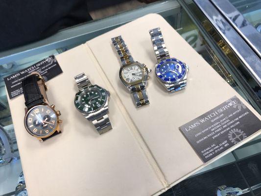 Lam is the most professional person in Kansas City when it comes to high-end watches and repairs.