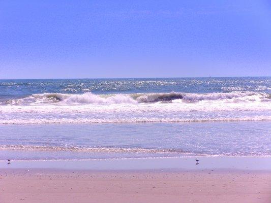 The beautiful Atlantic Ocean from the North American side