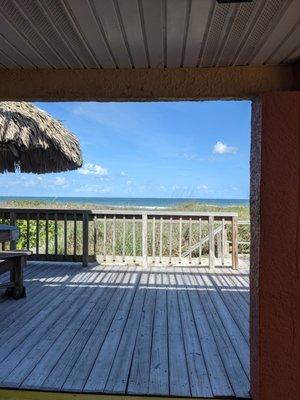 Small simple room. With an amazing view.  #onthebeach