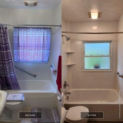 Before & After Bath in Latrobe