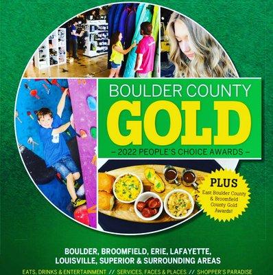 Consistently Voted Best of Boulder!