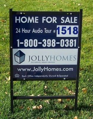 Jolly Homes Fort Collins real estate sign