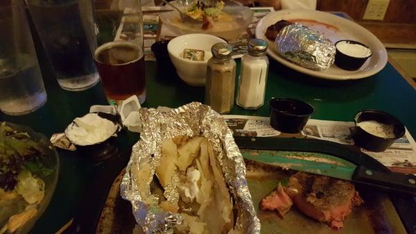 ...lol...the bloomer, ribeye and redemption IPA