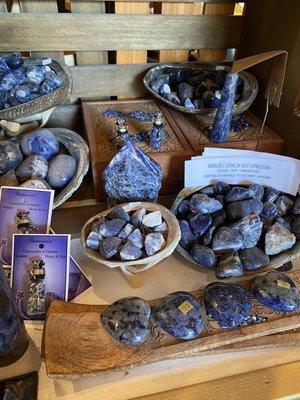 Energy healing stones