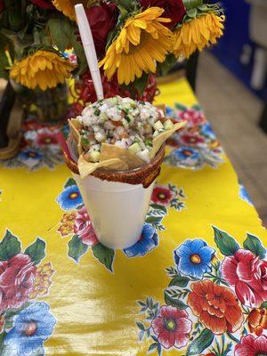 Ceviche Michelada