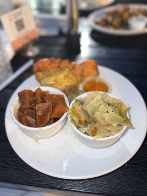 Candied Yams & Cabbage