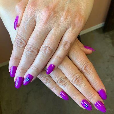 Structured gel + simple art