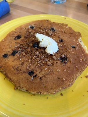 Blueberry  Crumble Pancake