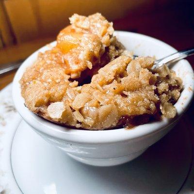 Vegan Apple Pear Crumble