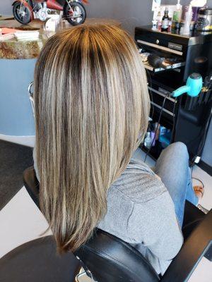 Blended Low lights and highlights