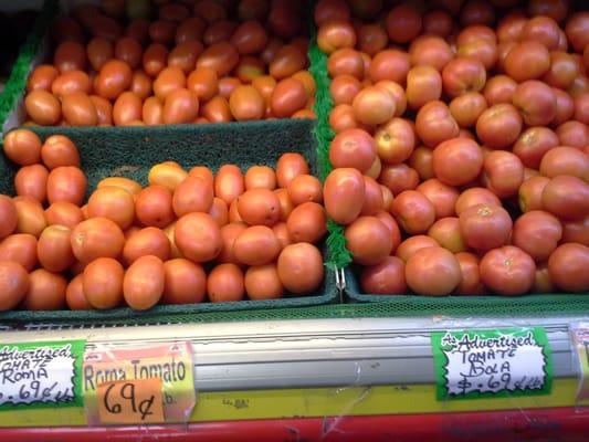 Cheap fresh tomatoes