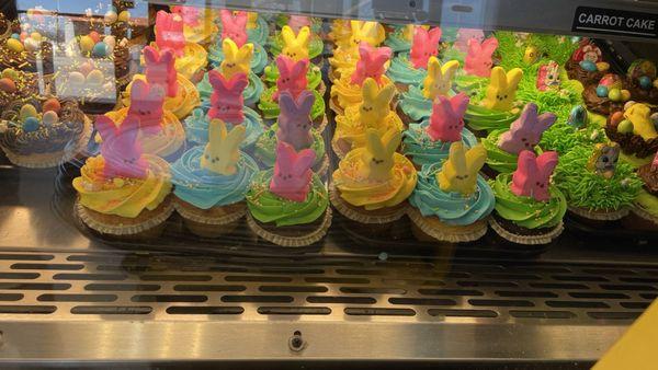 Peep  cupcakes!