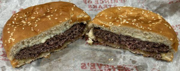 Cheeseburger - delicious and my son loved his!