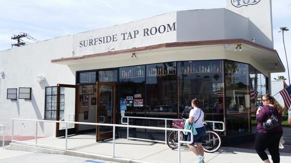 Front of the Tap Room