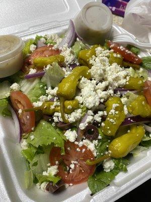 Greek salad large