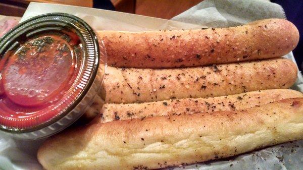 Soft Bread Sticks, Pretty Tasty.