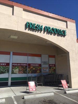 Namaste Plaza Store Front, Milpitas, CA.