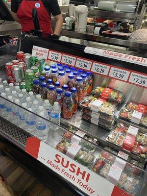 Grab-and-Go Sushi and Drinks